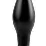 Anal Fantasy Collection Medium Silicone Plug - Black