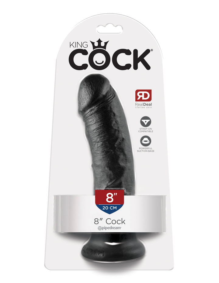 Black King Cock 8" Cock