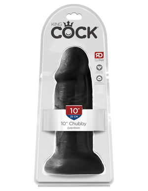 Black King Cock 10" Chubby