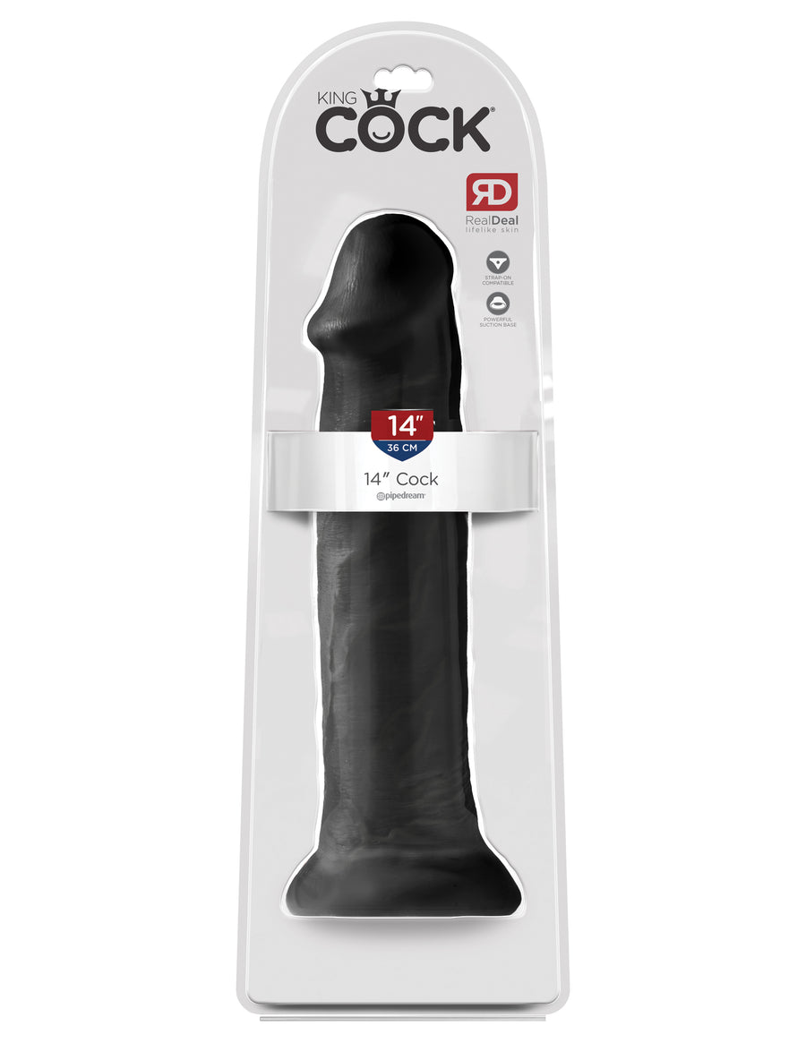 Black King Cock 14" Cock