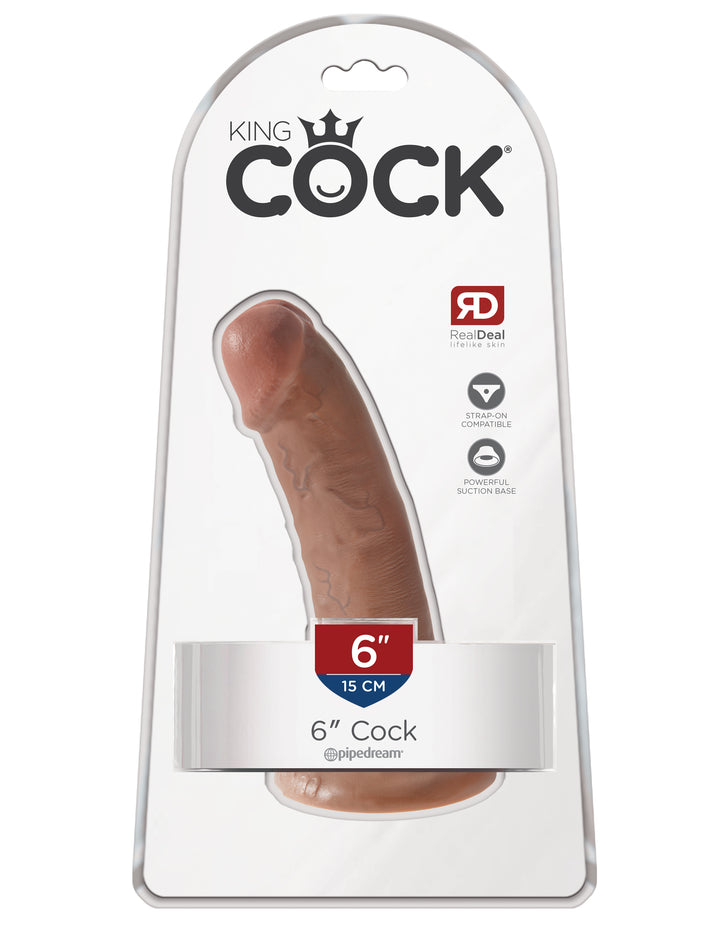 Tan King Cock 6" Cock
