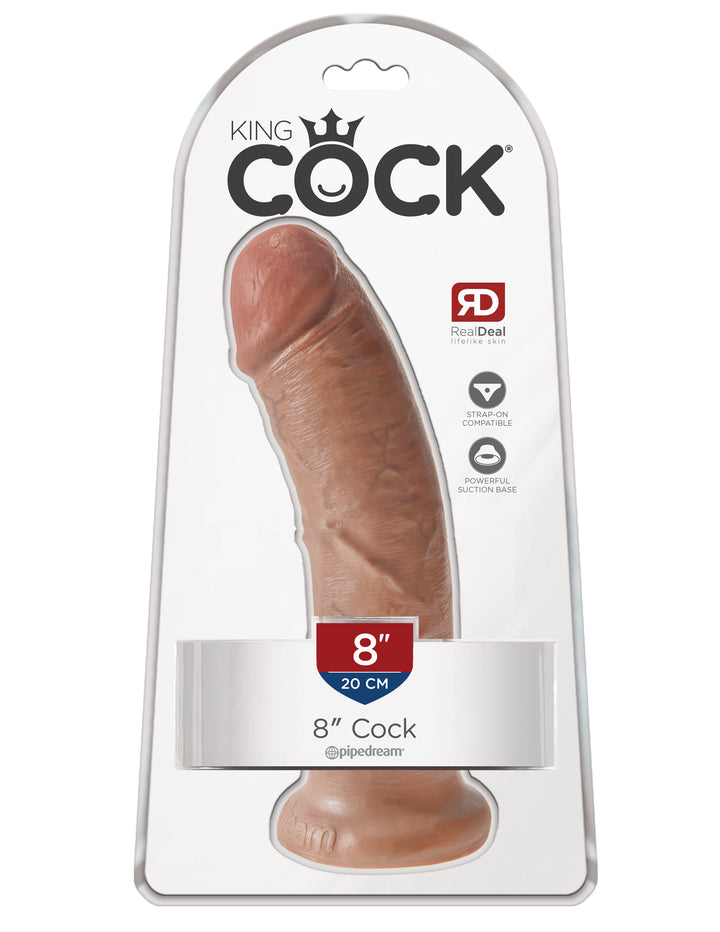 Tan King Cock 8" Cock