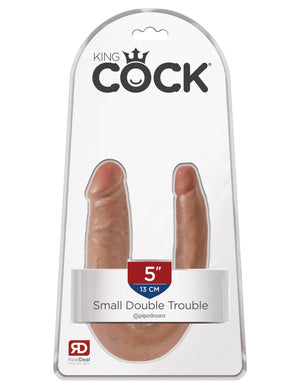 Tan King Cock U-Shaped Small Double Trouble