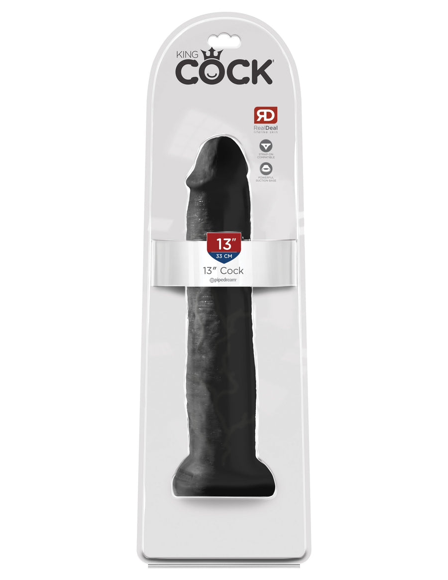 King Cock 13" Cock - Black