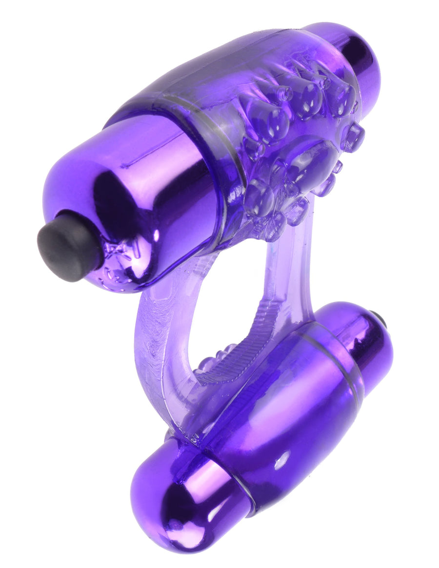 Fantasy C-Ringz Duo-Vibrating Super Ring (purple)
